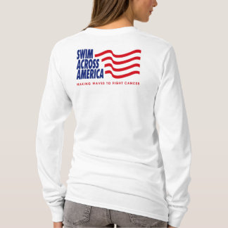 Skräddarsy hoodie för SAA-ltblått - damer - Tee
