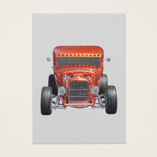 Skräddarsy hot rod visitkort