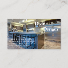 Skräddarsy inredingsdesign - visitkort