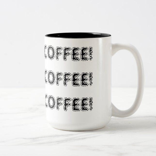 Skräddarsy KAFFEmugg för KAFFE COFEE - (Höger)