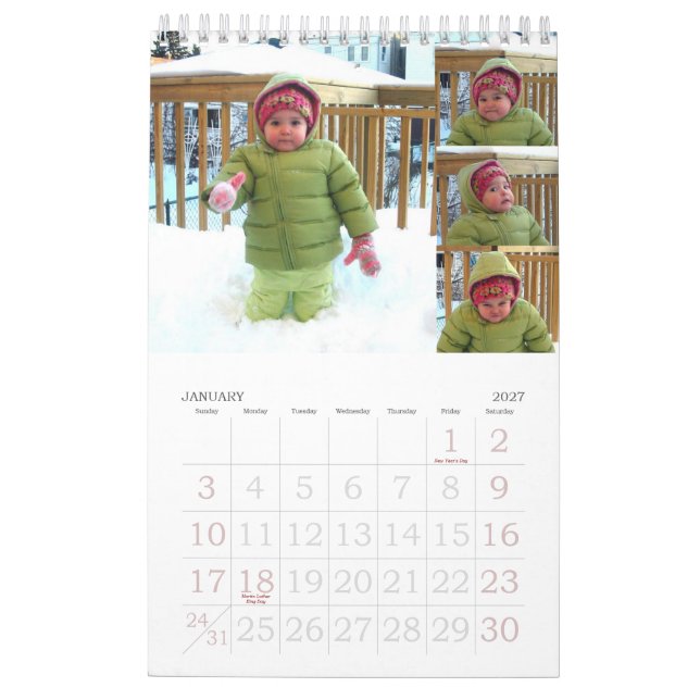 skräddarsy kalender - (Jan 2027)