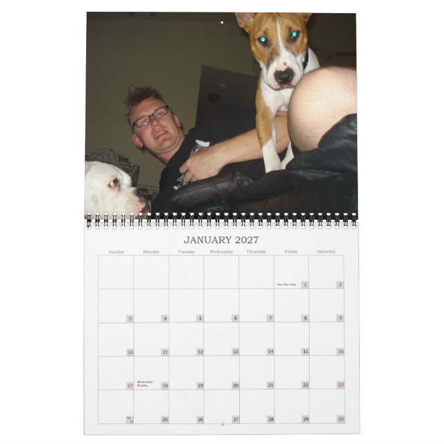 Skräddarsy kalender för 2009 hund - - C…, - (Jan 2027)