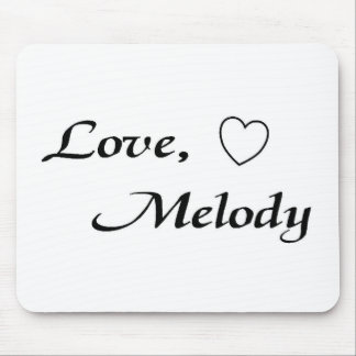 skräddarsy kärlekmelodimousepad- musmatta