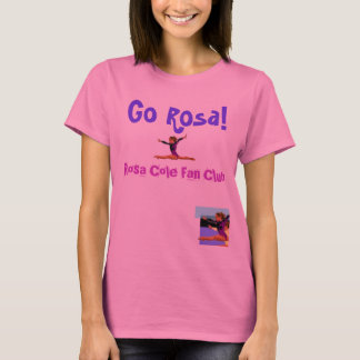 Skräddarsy klubb för Rosa Colefläkt - T Shirt