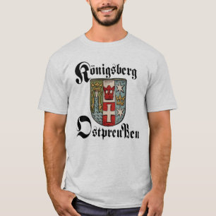 Skräddarsy Königsberg Ostpreußen skjorta - Tee