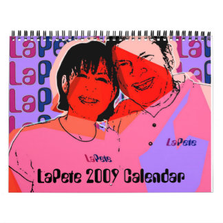 Skräddarsy LaPete 2009 kalender -