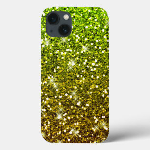 Skräddarsy Ljust grönt Guld Glitter