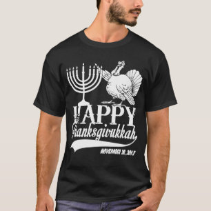 Skräddarsy lyckliga Thanksgivukkah Tröja