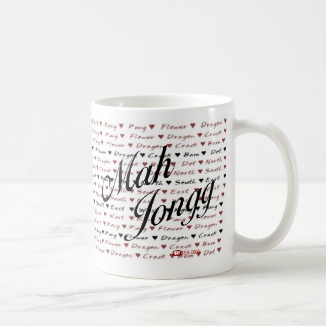 skräddarsy mah-jonggmugg - kaffemugg (Höger)