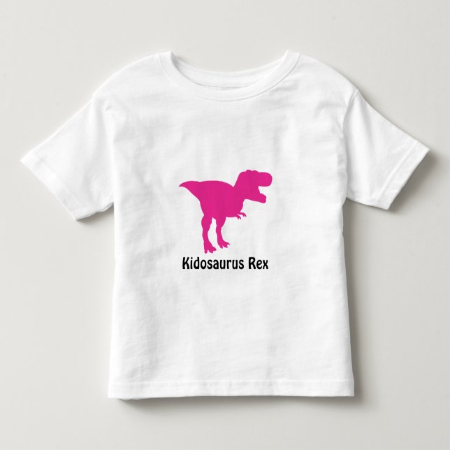 Skräddarsy mig! Unge-osauraus Rex Tee Shirt (Framsida)