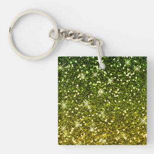 Skräddarsy Mörk grönt Guld Glitter