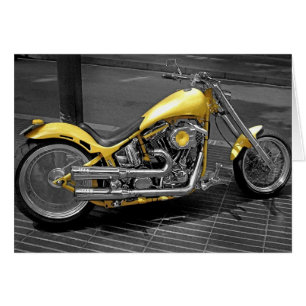 Skräddarsy motorcykel hälsningskort