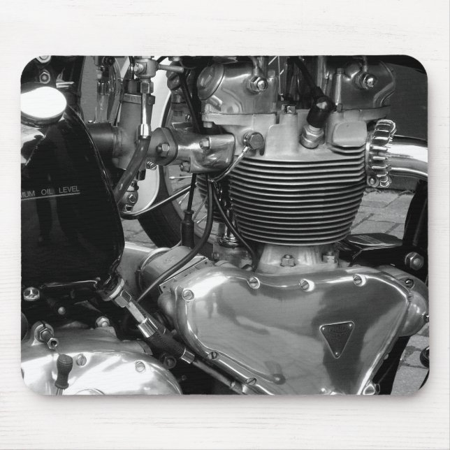 Skräddarsy motorcykelmotor - musmatta (Framsidan)