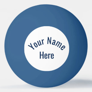 Skräddarsy namn pingisboll