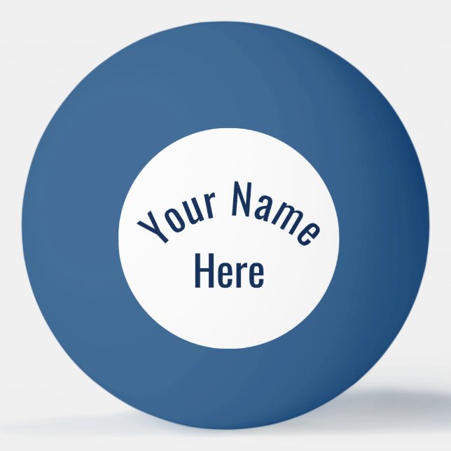 Skräddarsy namn pingisboll (Framsidan)