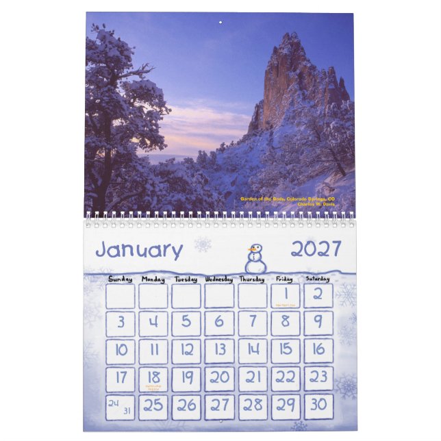 Skräddarsy naturliga under 2008 - kalender (Jan 2027)