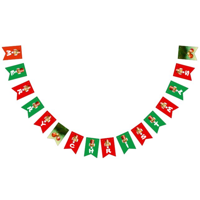 Skräddarsy nötliknande nötknäpparetecknad vimplar (Alla)