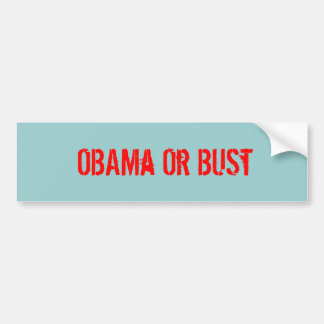 Skräddarsy OBAMa eller byst - Bildekal