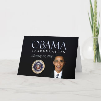 Skräddarsy Obama invigningkort - Kort