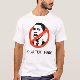 SKRÄDDARSY OBAMA SLOGAN T-SHIRT