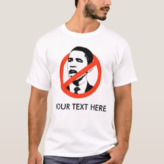 SKRÄDDARSY OBAMA SLOGAN T-SHIRT