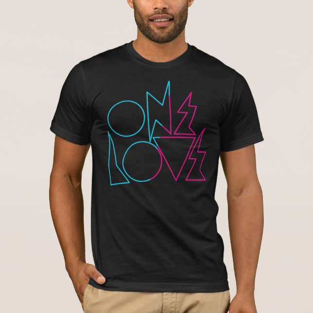skräddarsy onelovebp - tee shirt (Framsida)