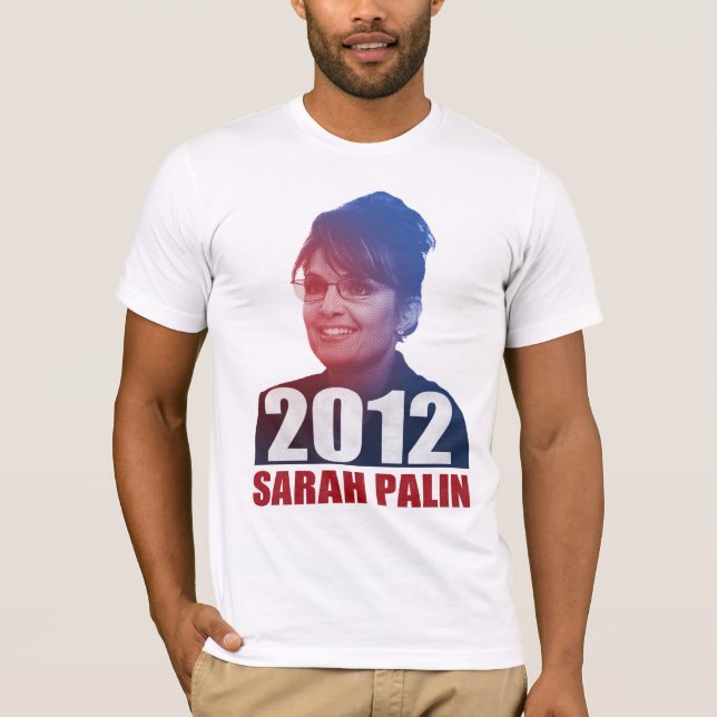 Skräddarsy Palin T-tröja 2012 - Tee (Framsida)