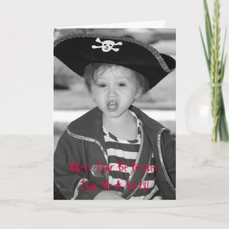 skräddarsy piratfödelsedaginbjudan inbjudan