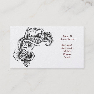 Skräddarsy produkten visitkort