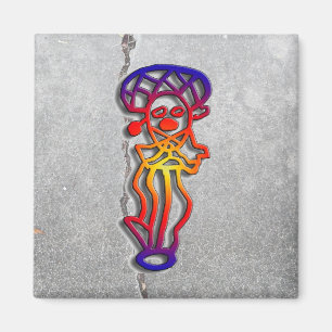 Skräddarsy Puerto Rico - dansare - Magnet