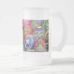 skräddarsy pysanky frostad mugg 150z -