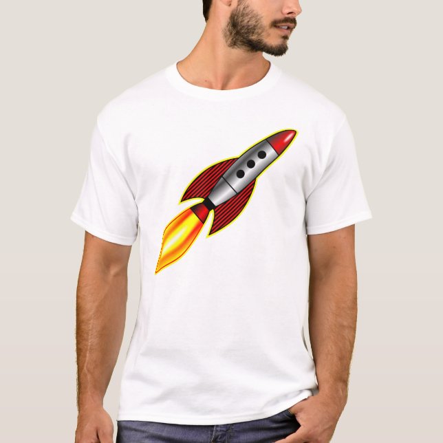 Skräddarsy raket - tee (Framsida)