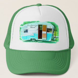 Skräddarsy Retro vintagecampare Keps