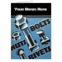 Skräddarsy Rivets, nöt - och - kasta i sig