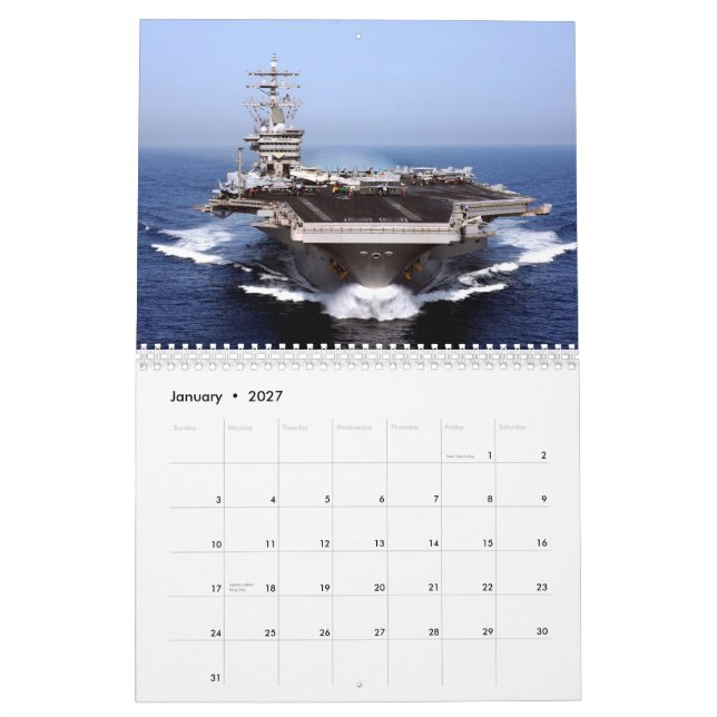 Skräddarsy SJÖ- FLYG 2011 - Kalender (Jan 2027)