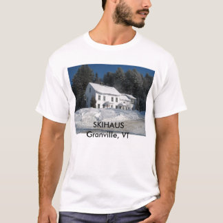 Skräddarsy SKIHAUS-T-tröja - T-shirt