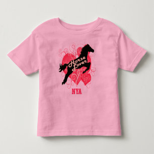 Skräddarsy skjorta för hästälskarepersonlig Nya T Shirt