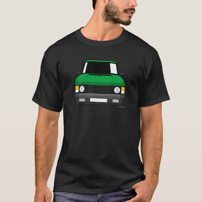 Skräddarsy skjorta för Range Rover klassikerbil T Tee Shirt (Framsida)