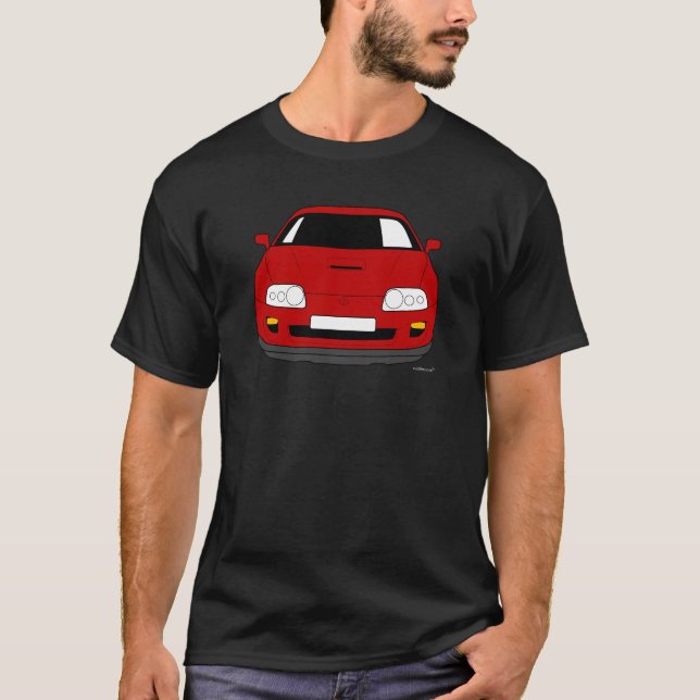 Skräddarsy skjorta för Toyota Supra bil T T-shirt (Framsida)
