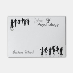 Skräddarsy skola psykologi Postar-it® noterar Post-it Block