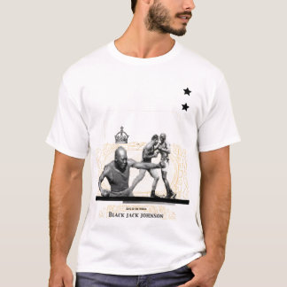skräddarsy svart jack johnson-4 - t-shirt