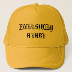 skräddarsy tabuhatt - truckerkeps