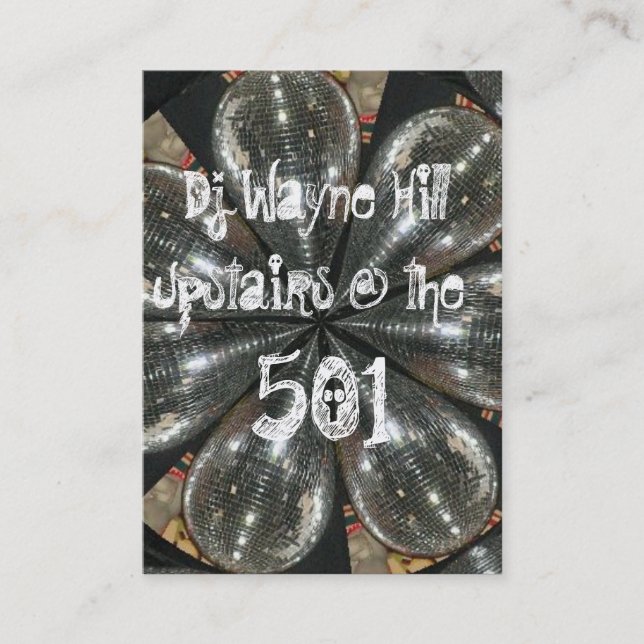 Skräddarsy Waynes Oct reklamblad - Visitkort (Framsida)