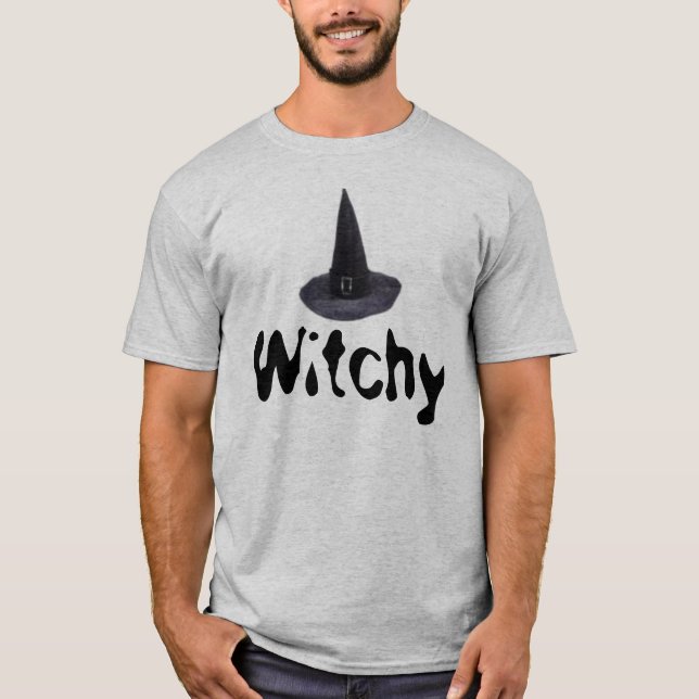 Skräddarsy Witchy - Tee Shirt (Framsida)