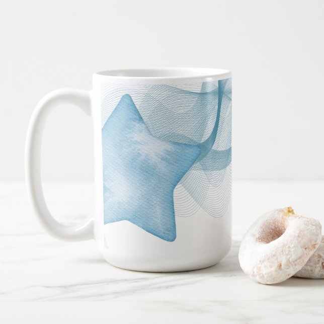 Skräddarsydd keramikkopp med unikt design kaffemugg (Med munk)