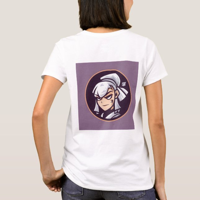 Skräddarsydd konst: 🌟 t shirt (Baksida)