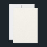 Skräddarsydd rustic filtgrå 3,5" x 5" välkomstkort inbjudningar<br><div class="desc">Förhöj dina speciella tillfällen med anpassade 3, 5" x 5" filtade ecru-inbjudningar.</div>