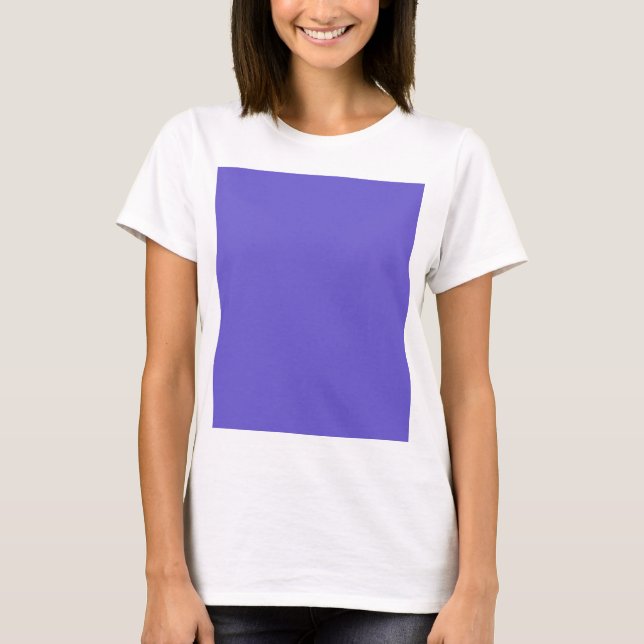 Skräddarsydd skifferblå t-shirt för kvinnor (Framsida)