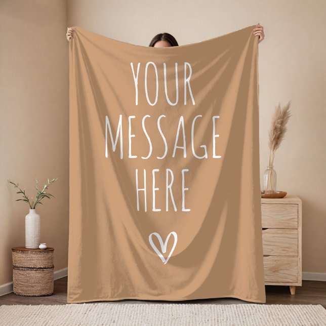 Skräddarsydd text filt Födelsedags- eller examensp (Custom Text Throw Blanket – Thank You Gift for Mom, Dad, Friends, Employees and Coworkers)