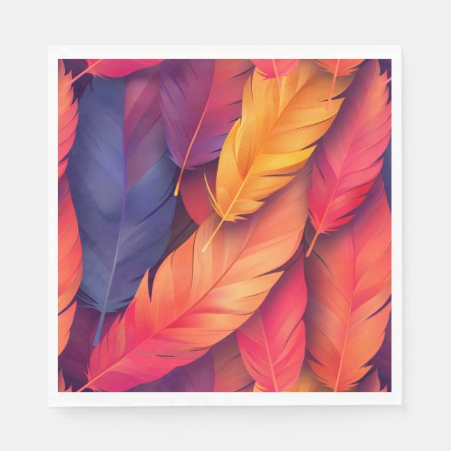 Skräddarsydda näsdukar för bröllopsfest pappersservett (Framsidan)